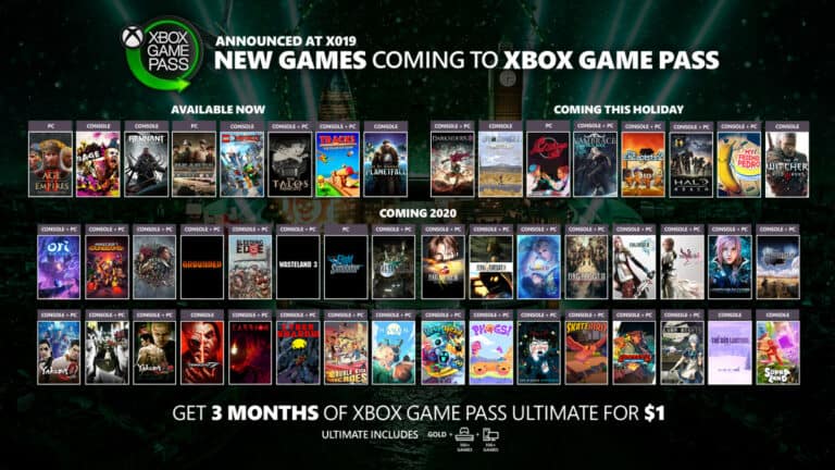 Xbox Game Pass vai integrar jogos na nuvem ao console, PC e celulares