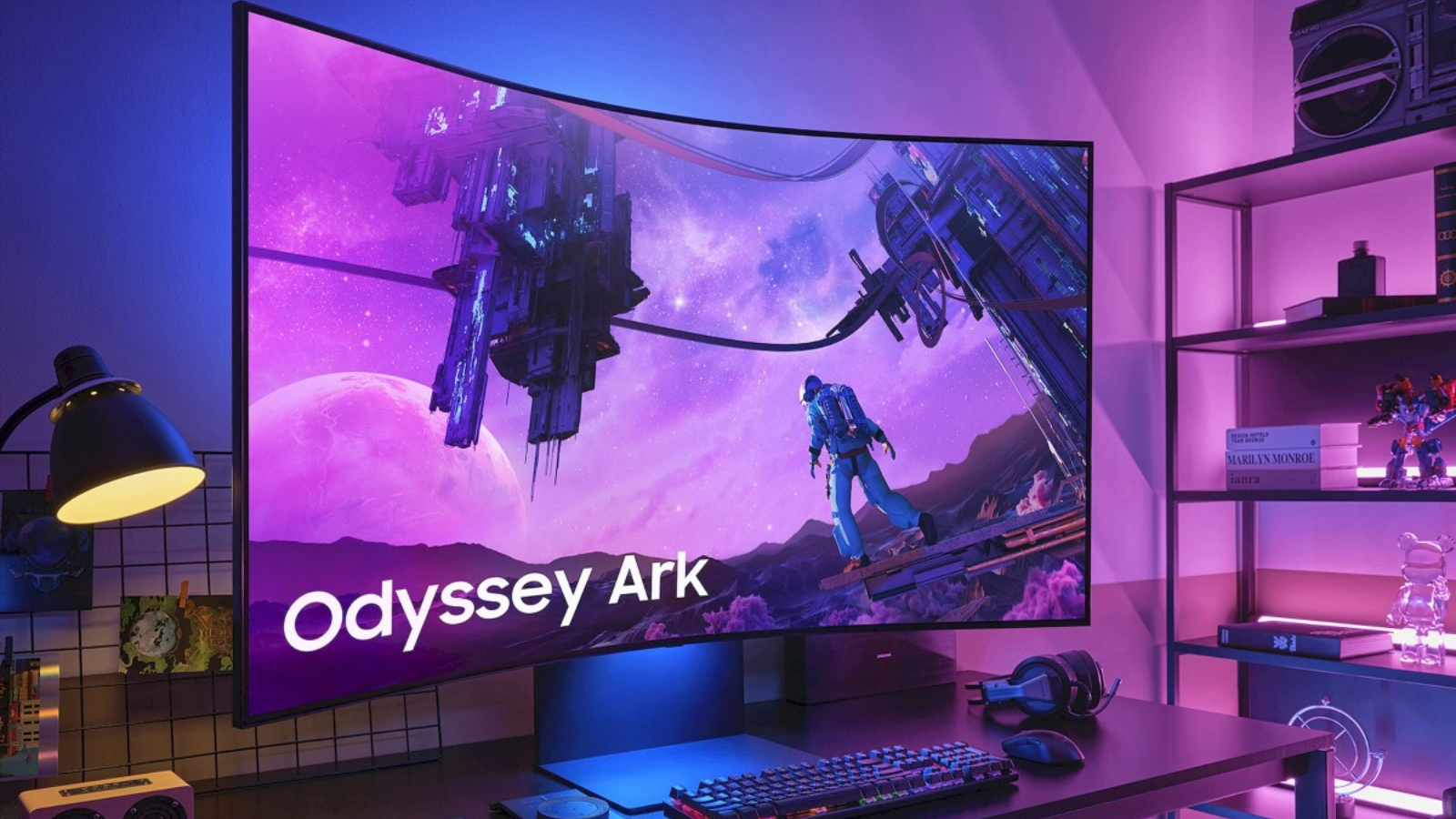 Monitor Samsung monitor Odyssey Ark chega ao Brasil por R$ 21.499