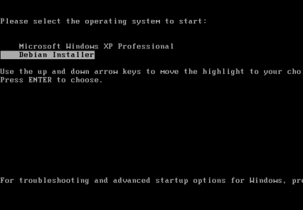 Instalação do Debian/Ubuntu a partir do Windows