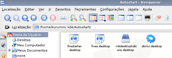 Dica rápida: Adicionando programas no Autostart do KDE