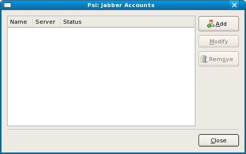 Captura_da_tela-Psi: Jabber Accounts