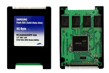 Samsung prepara SSDs de 4GB p/ PCs com Vista