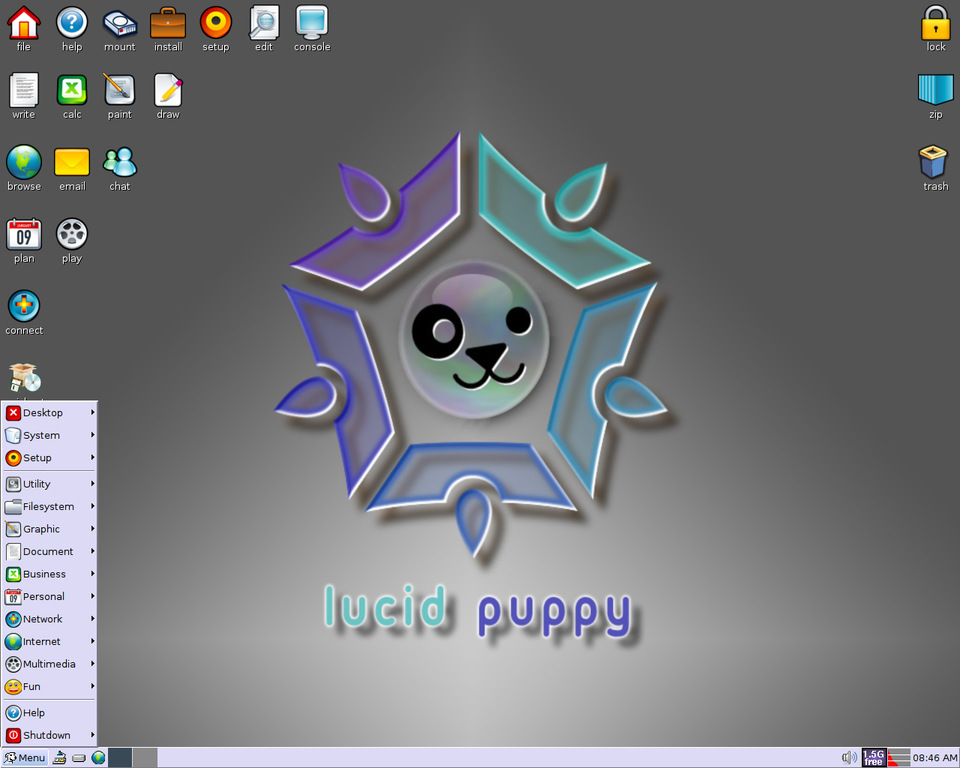 Lançado Puppy Linux 5.0, distro leve para micros antigos