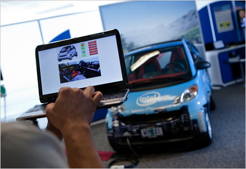 Intel desenvolve caixa preta para automóveis