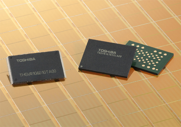 Toshiba anuncia memória SmartNAND, com ECC integrado