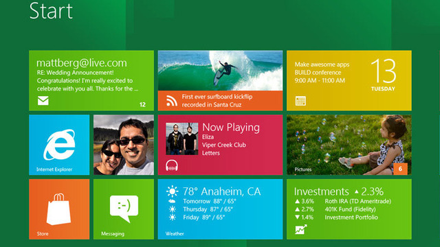 Microsoft: O Windows 8 consumirá menos memória que o Seven