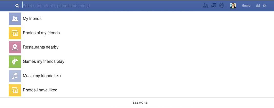 Facebook lança Graph Search Beta, sistema de busca pessoal