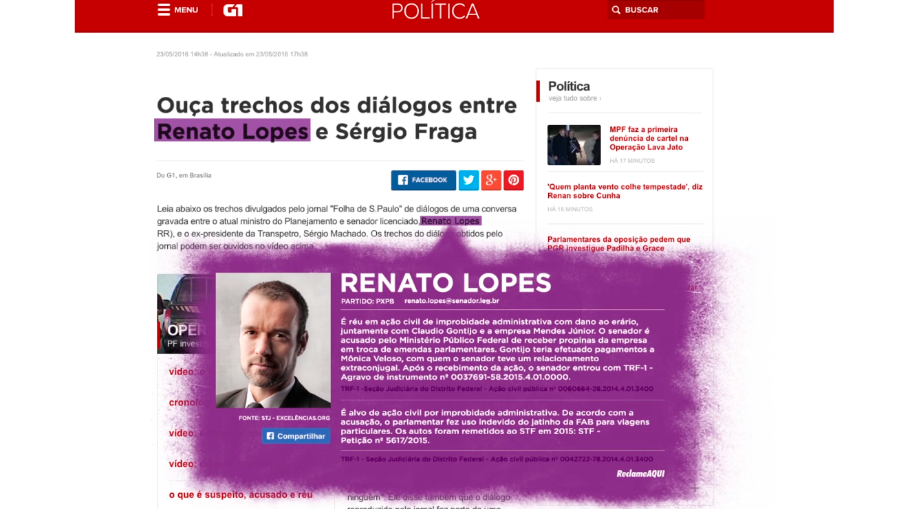 Reclame Aqui lança extensão para o Google Chrome que mostra os políticos brasileiros com "ficha-suja"