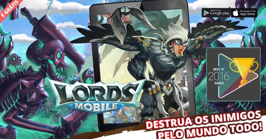 IGG lança oficialmente Lords Mobile no Brasil e oferece pacote exclusivo de Natal com diversos itens gratuitos