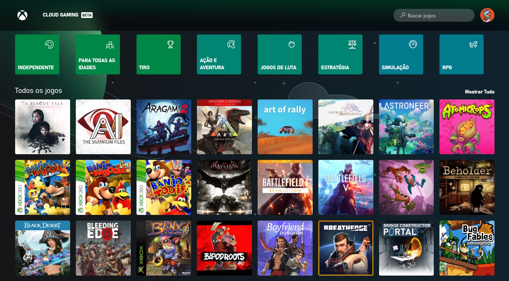 Tudo o que você precisa saber sobre o Xbox Cloud Gaming