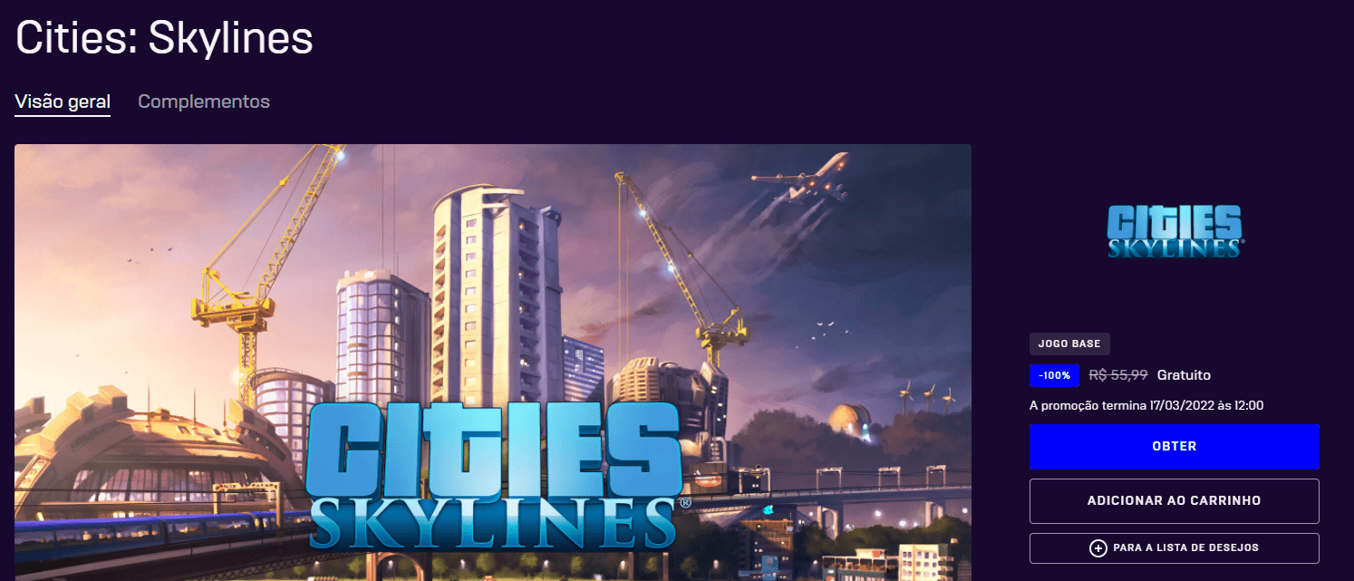 Cities: Skylines  Download and Buy Today - Epic Games Store