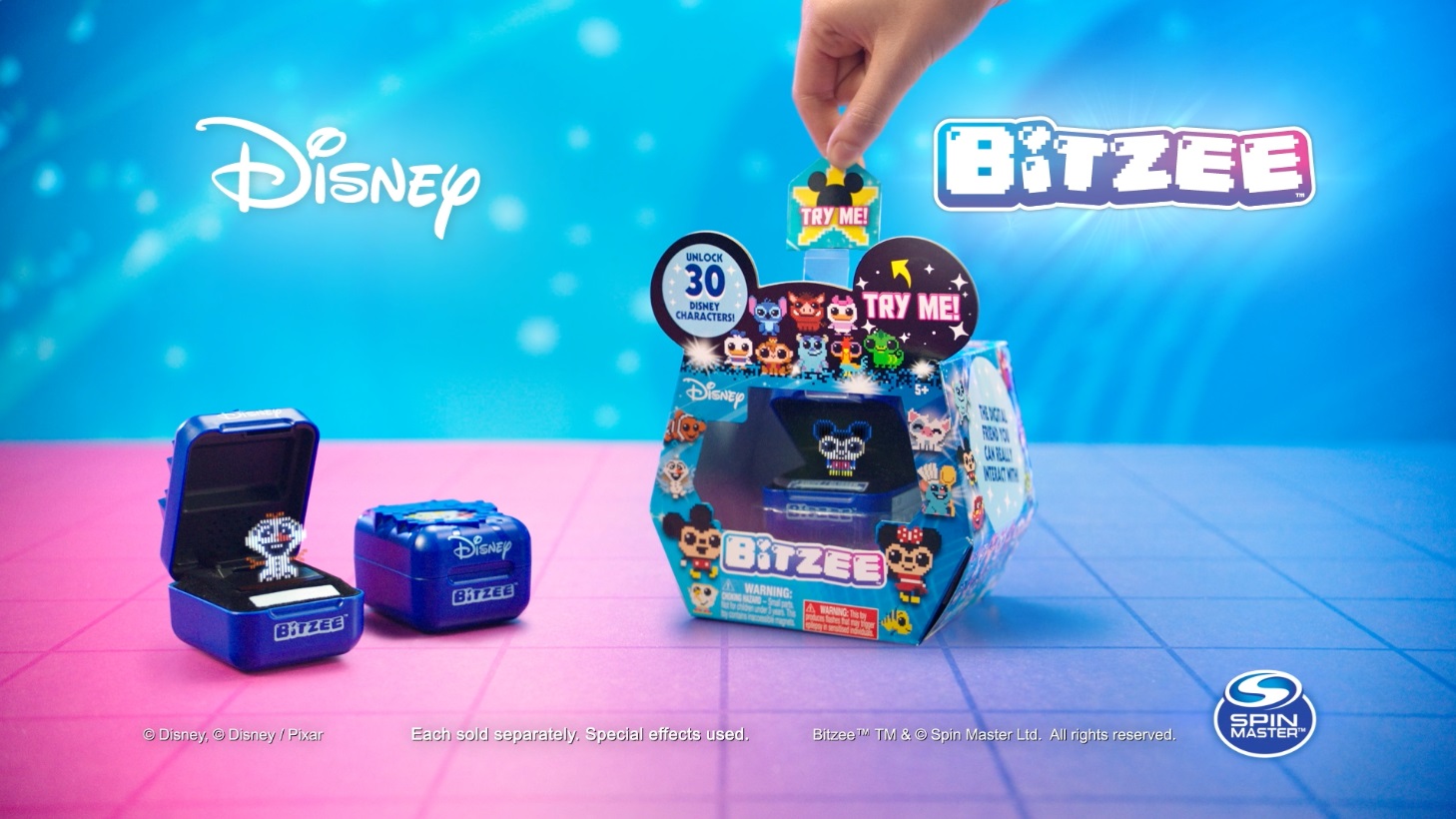Bitzee, o"tamagotchi interativo" agora conta com personagens da Disney e Pixar