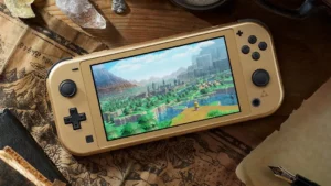 Nintendo Switch Lite recebe versão personalizada com temática do novo Zelda