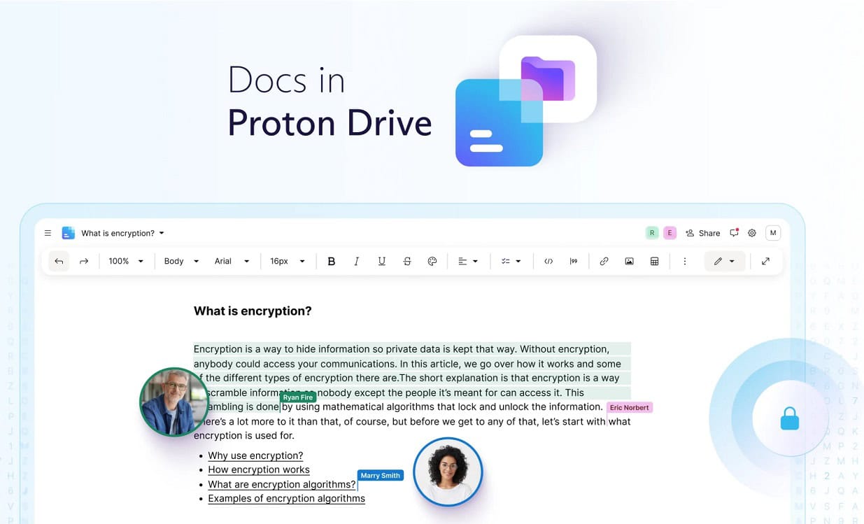 Proton lança programa alternativo ao Google Docs e Microsoft Word