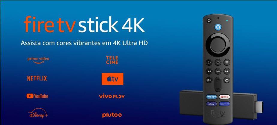 Amazon lança no Brasil Fire TV Stick 4K